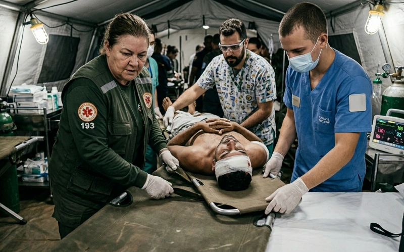 Sinais de alerta no paciente: cuidados importantes para o maqueiro